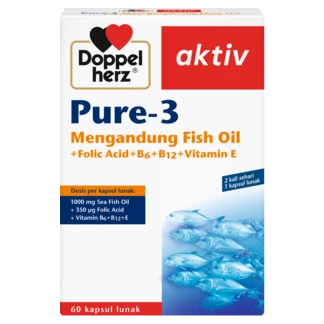 Doppelherz aktiv Pure-3 Tampak depan
