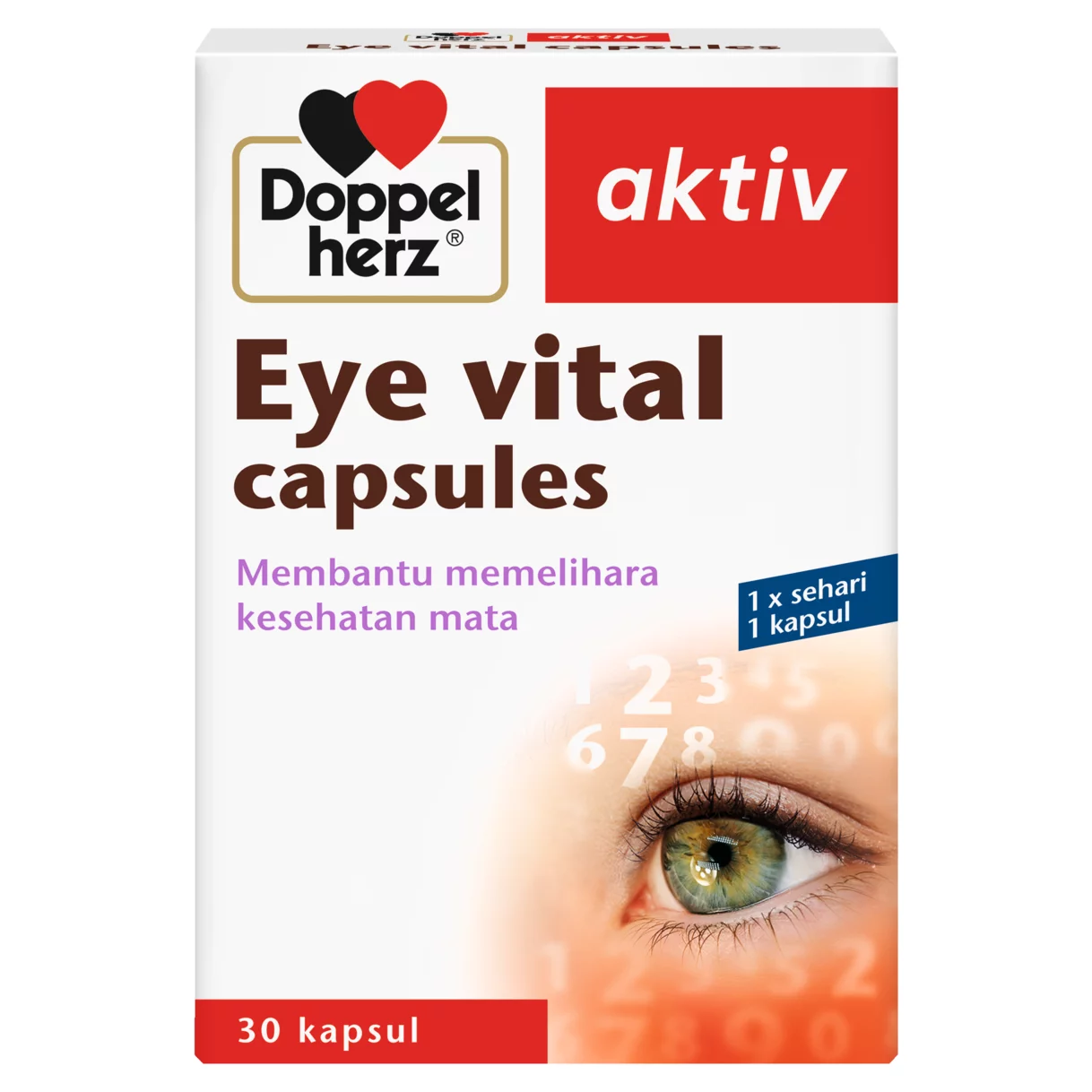 Doppelherz aktiv Eye vital capsules Tampak depan