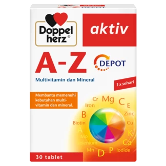Doppelherz aktiv A-Z DEPOT Tampak depan