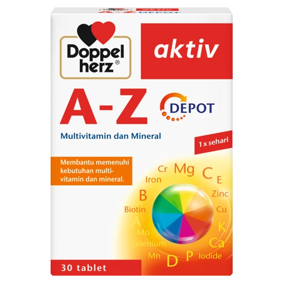 Doppelherz aktiv A-Z DEPOT Tampak depan